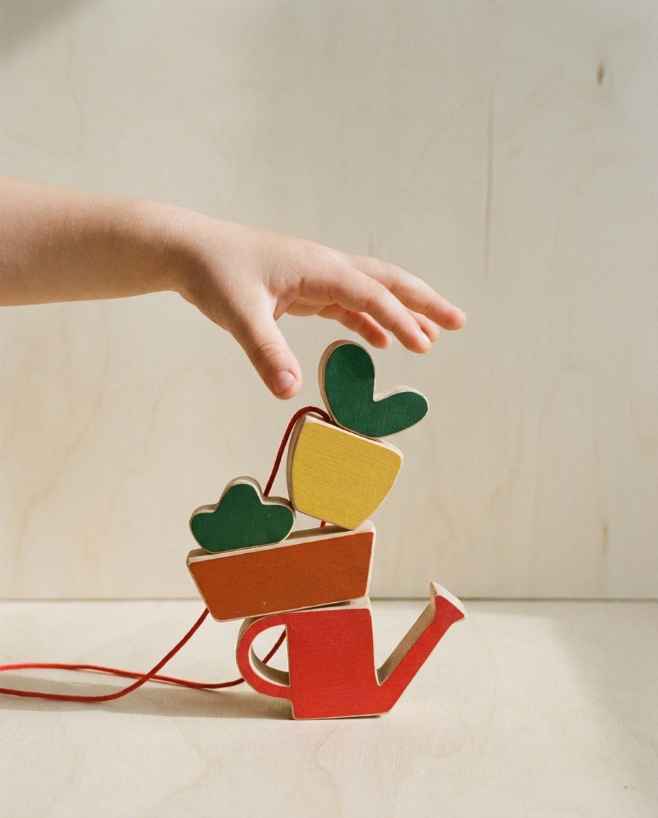 Wooden Toy "ON THE TERRACE"