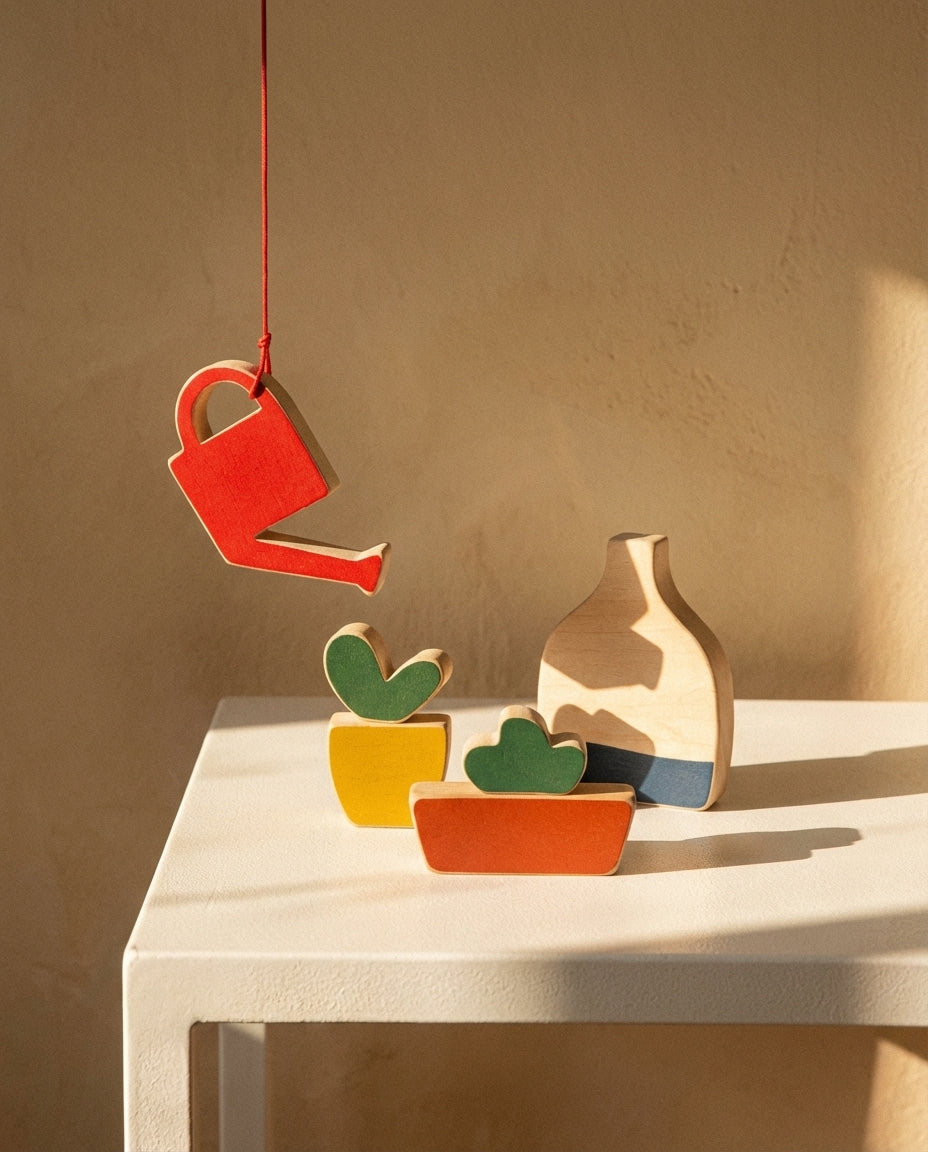 Wooden Toy "ON THE TERRACE"