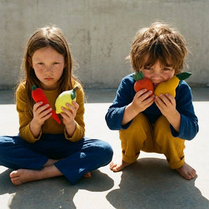Fabric Toy SPICY FRUITS (4 pieces)