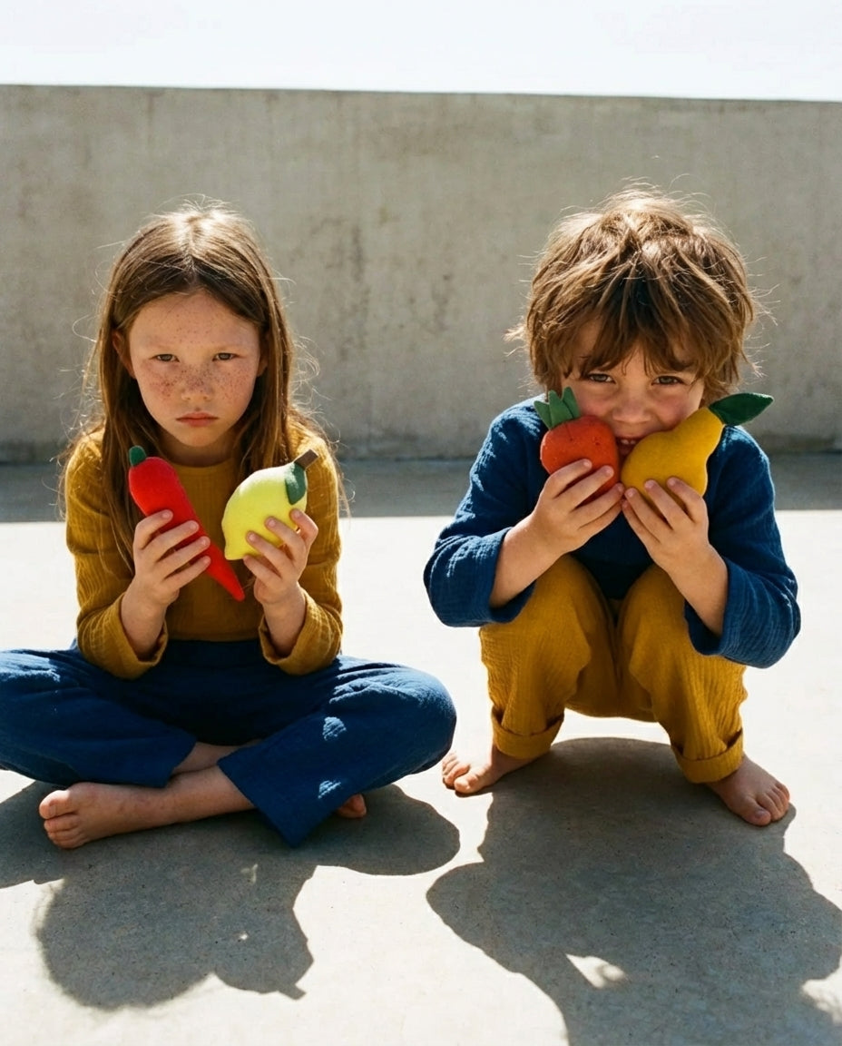 Fabric Toy SPICY FRUITS (4 pieces)