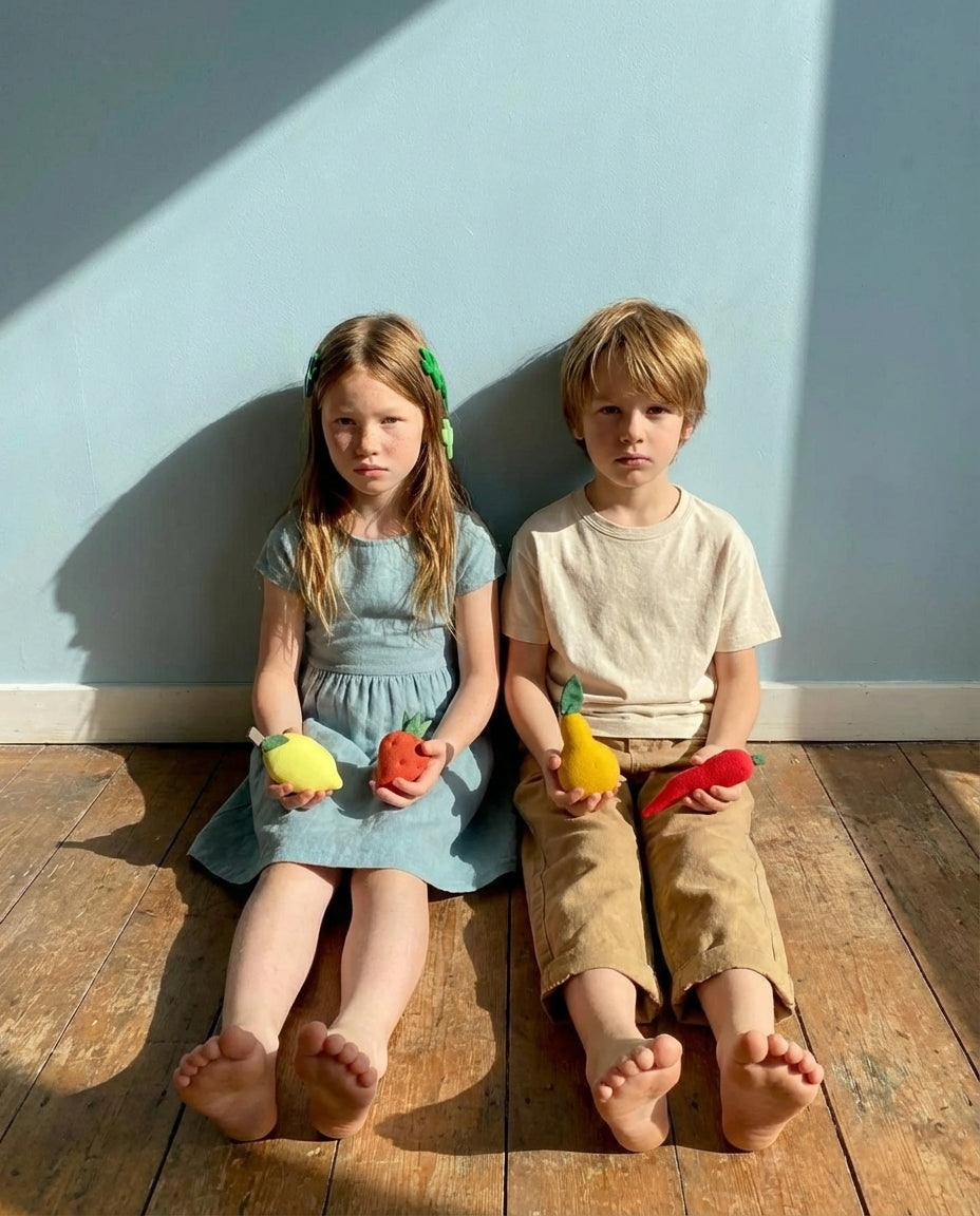Fabric Toy SPICY FRUITS (4 pieces)
