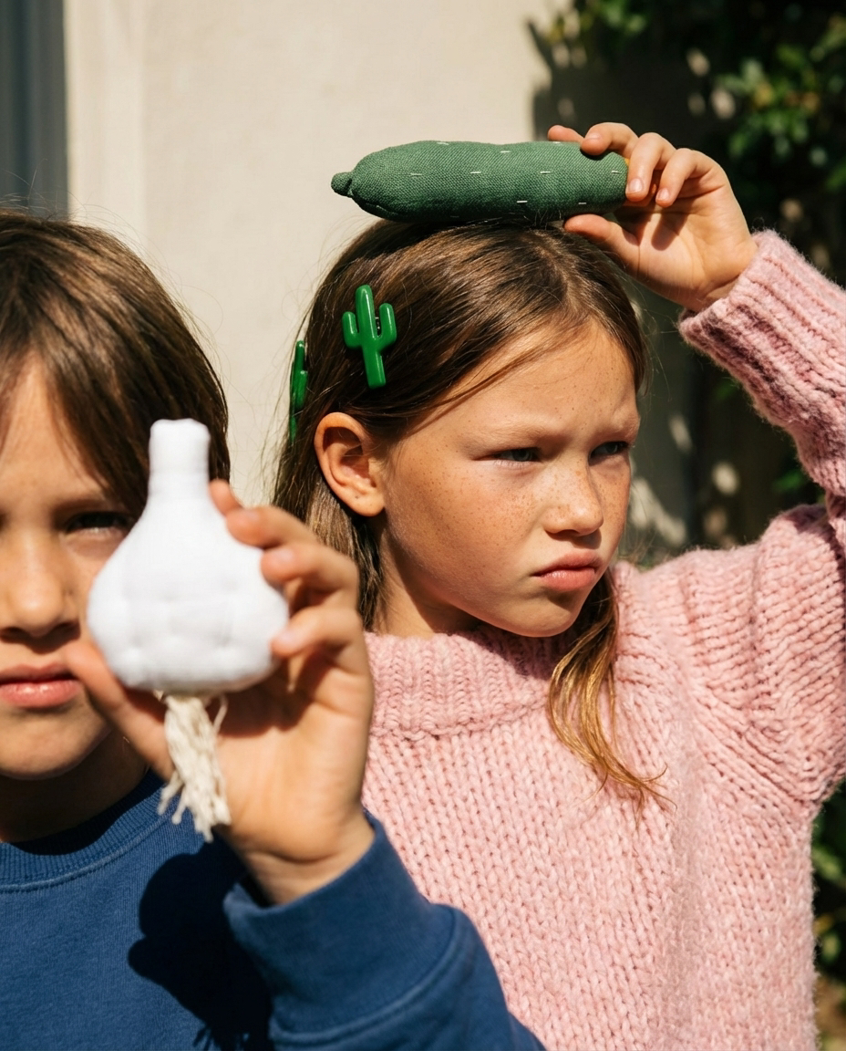 Fabric Toy CUCUMBER (1 piece)