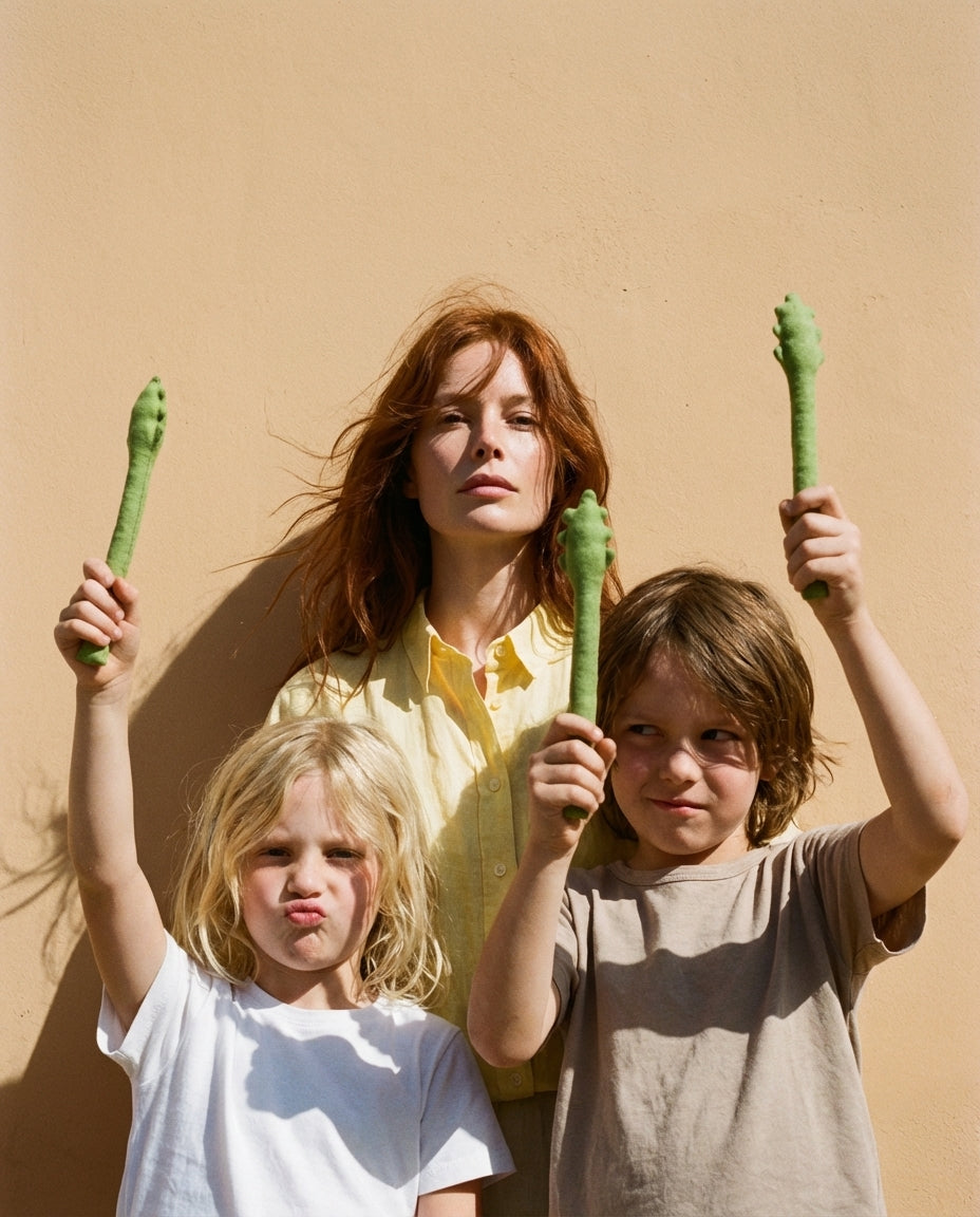 Linen Toy ASPARAGUS (1 piece)