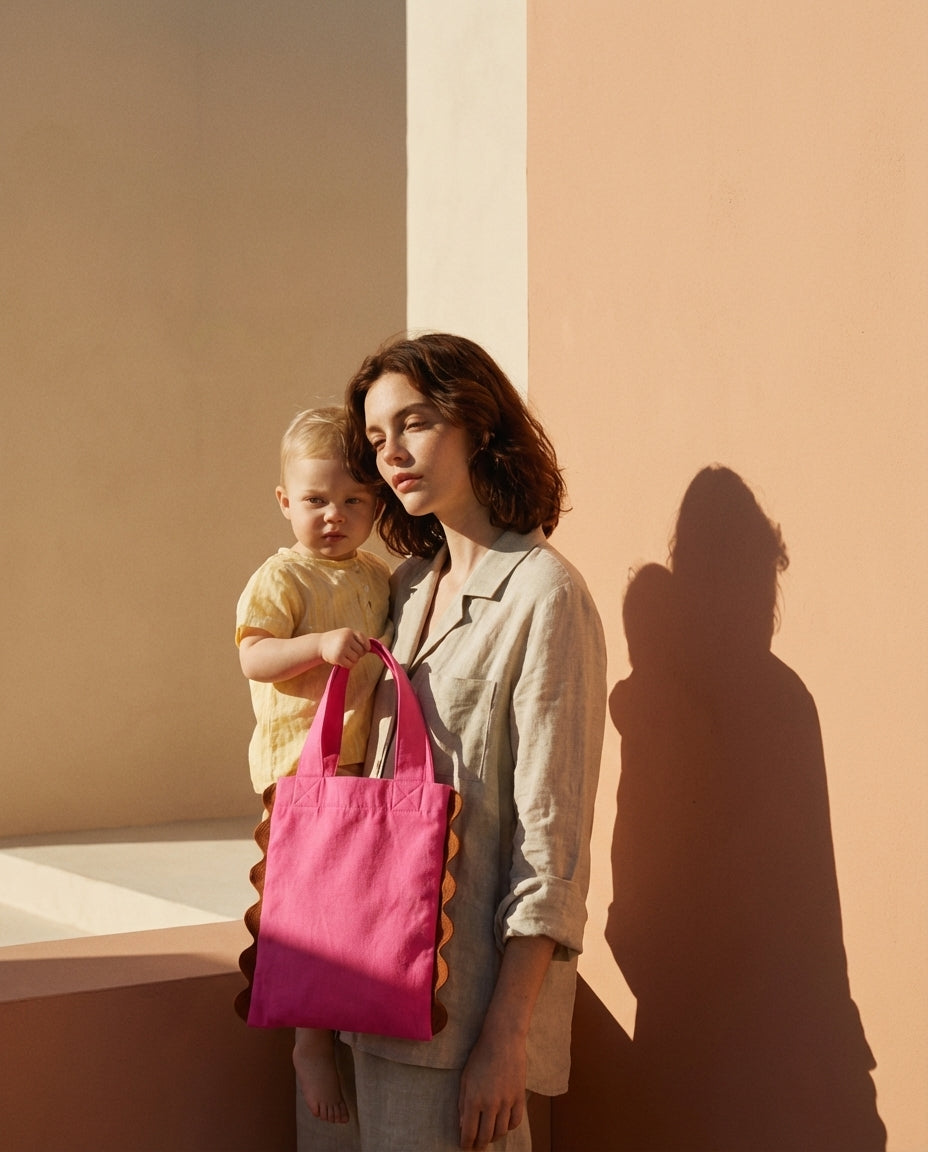 TEDDY Bag fuchsia · Mom Version