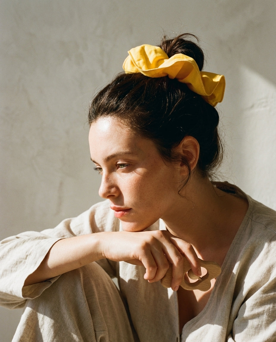 XL Scrunchie yellow
