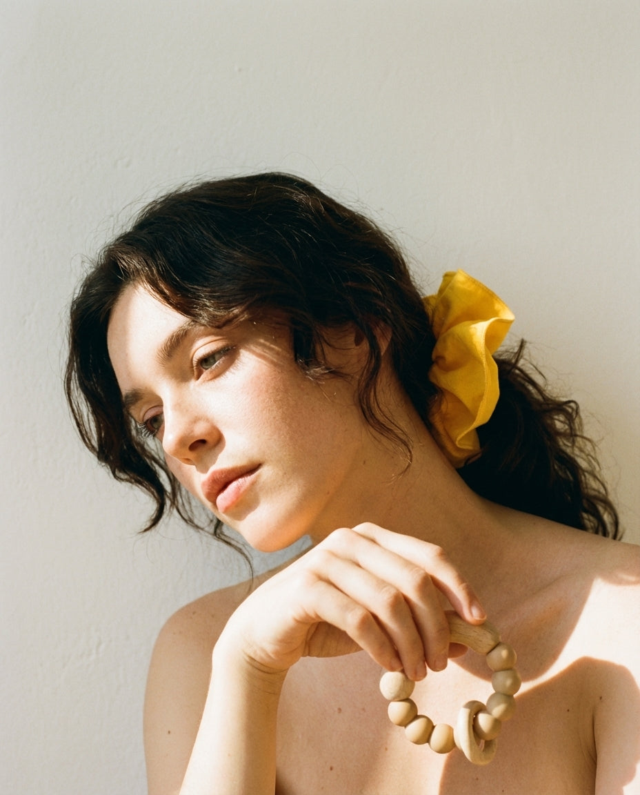 XL Scrunchie yellow