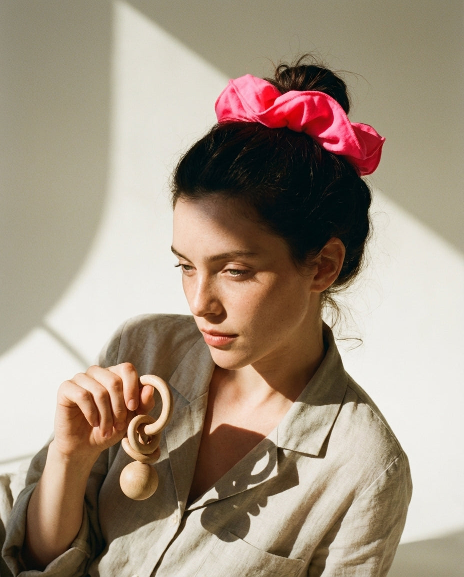 XL Scrunchie fuchsia