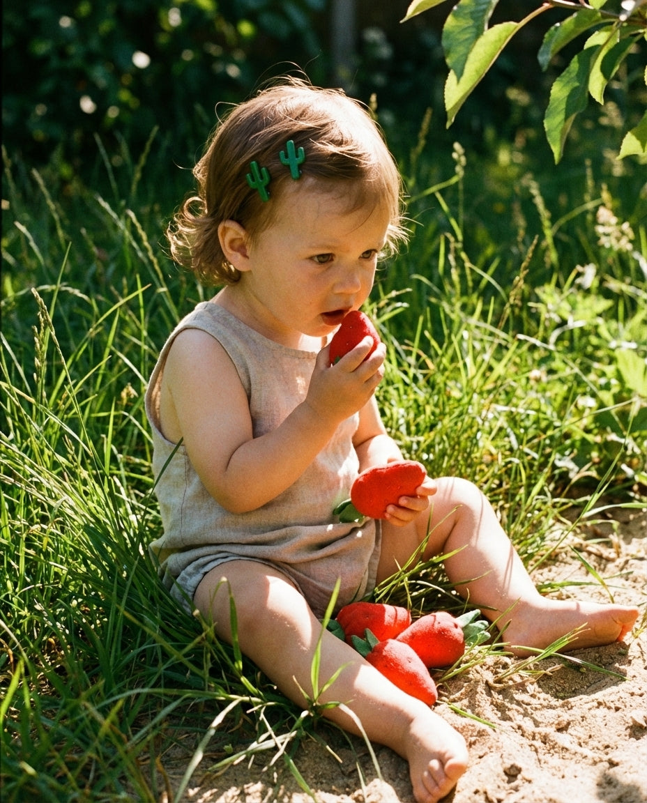 Linen Toy STRAWBERRY (1 piece)