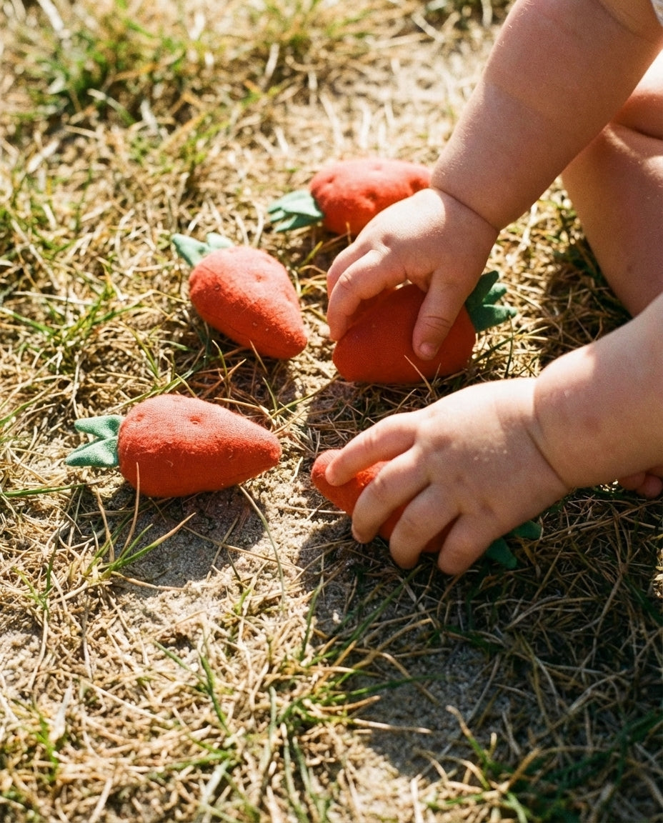 Linen Toy STRAWBERRY (1 piece)