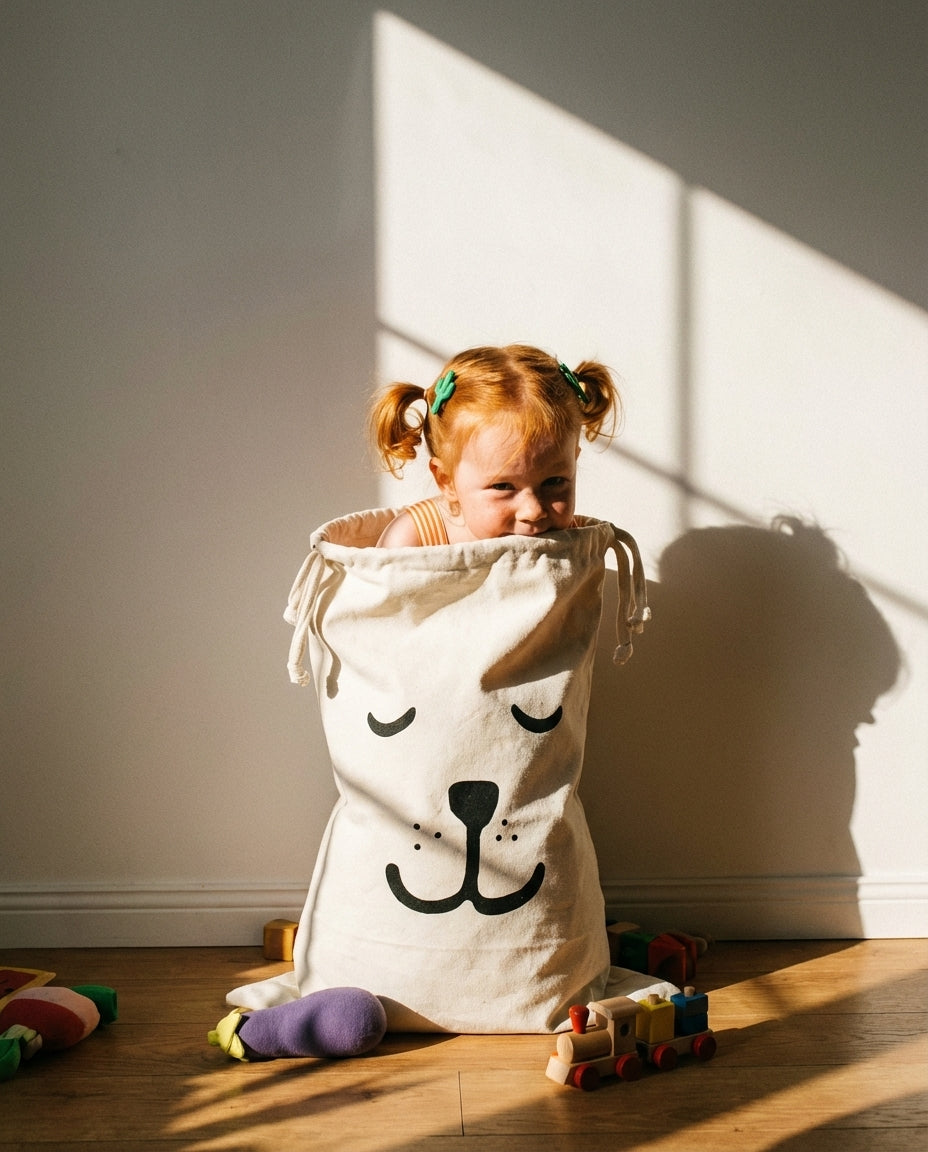 Fabric Bag SLEEPING BEAR