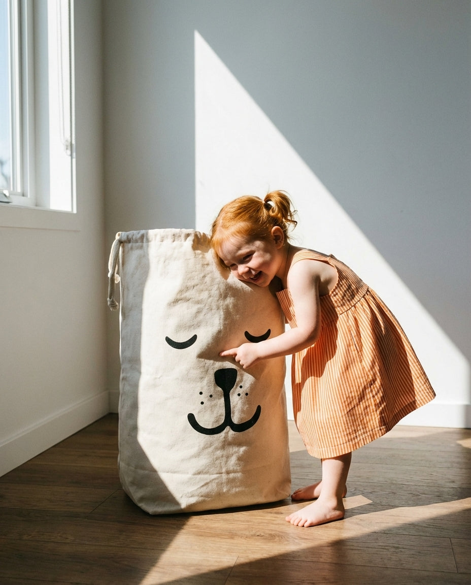Fabric Bag SLEEPING BEAR