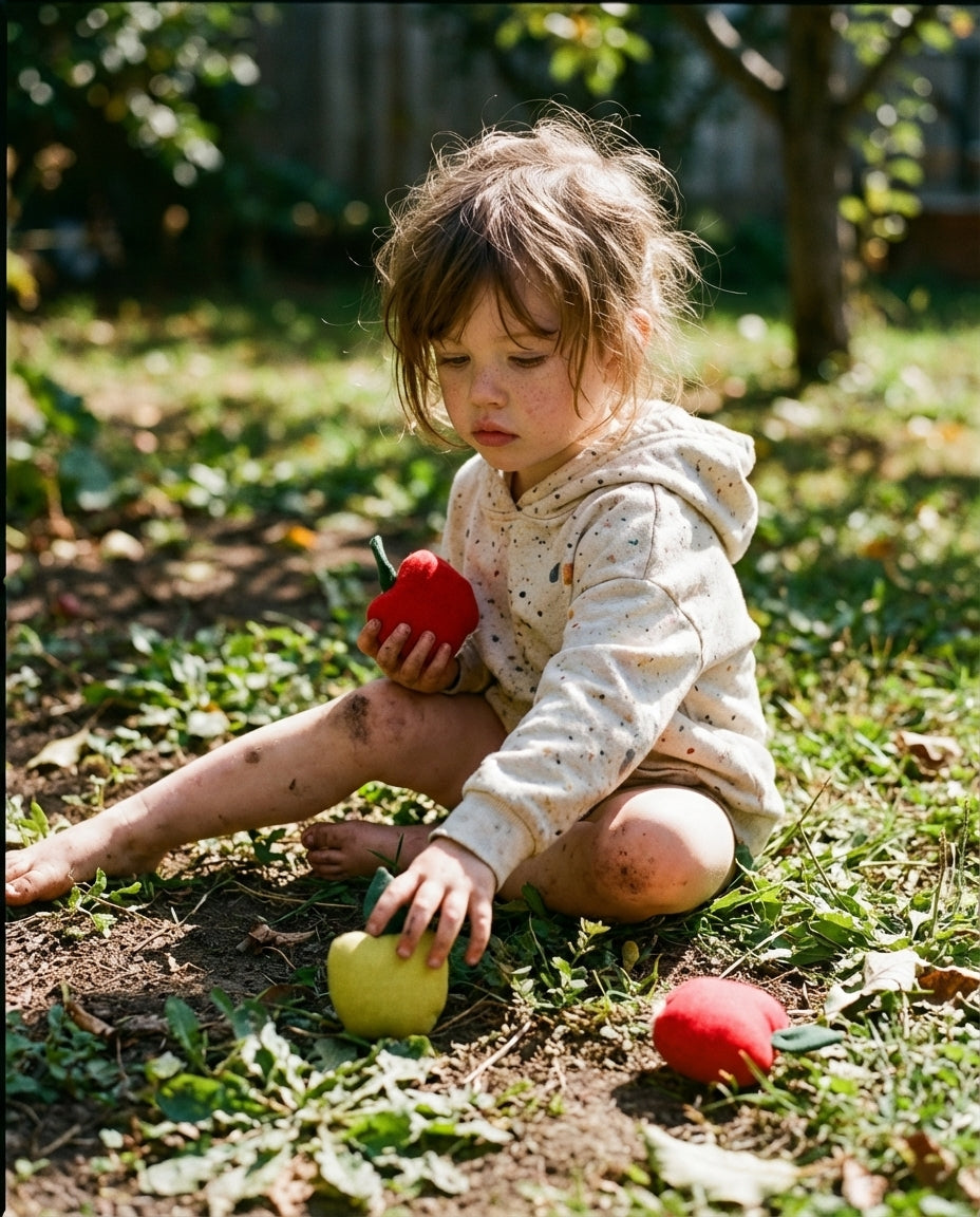 Linen Toy APPLE (1 piece)