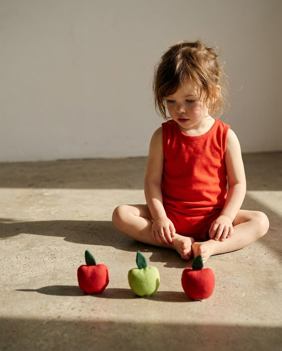 Linen Toy APPLE (1 piece)