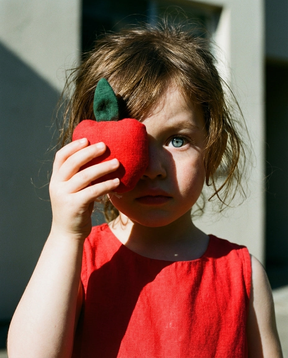 Linen Toy APPLE (1 piece)