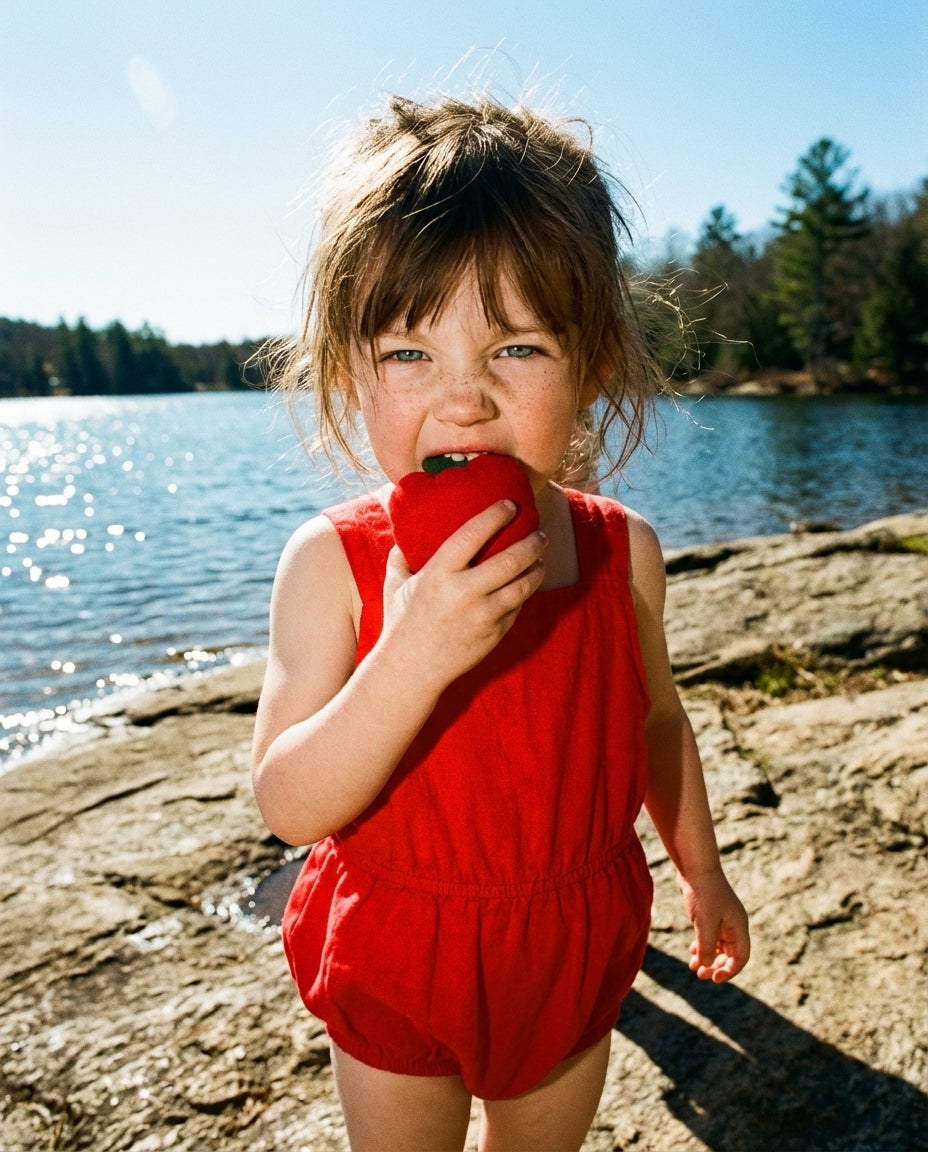 Linen Toy APPLE (1 piece)