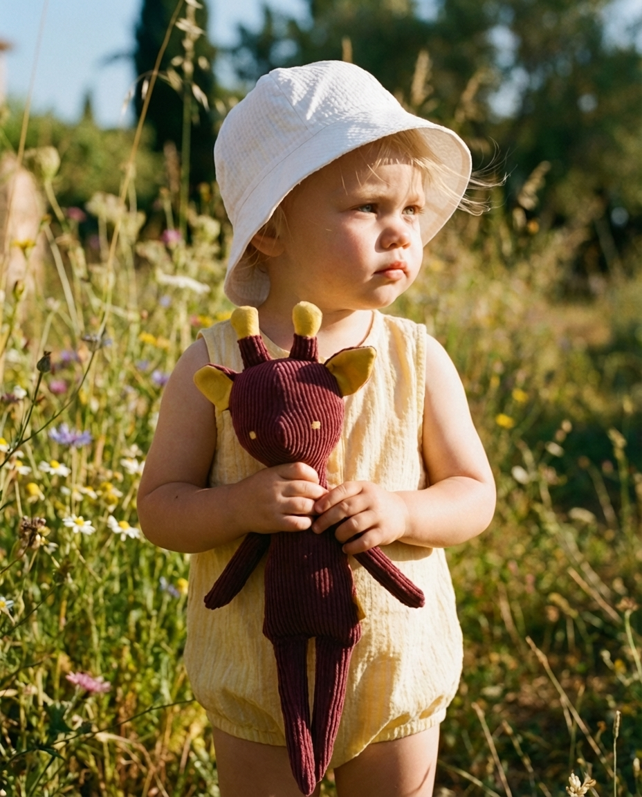 Baby Beanie 100% cotton white