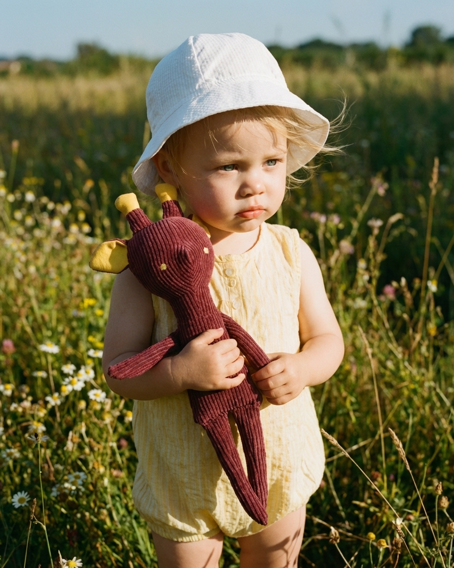 Baby Beanie 100% cotton white