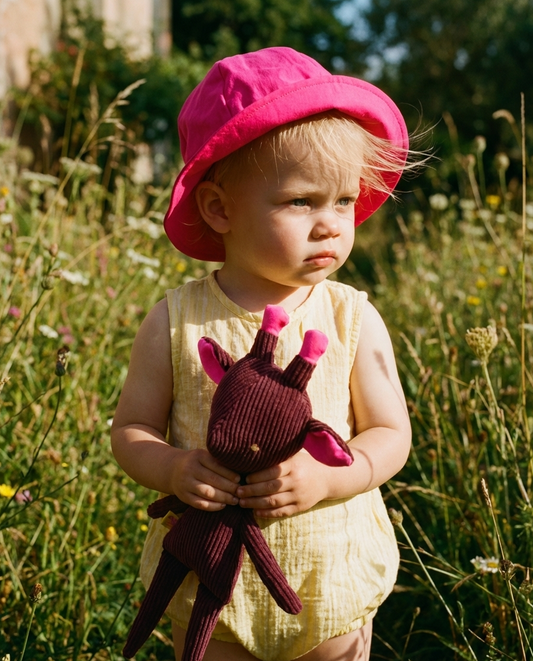 Baby Beanie fuchsia