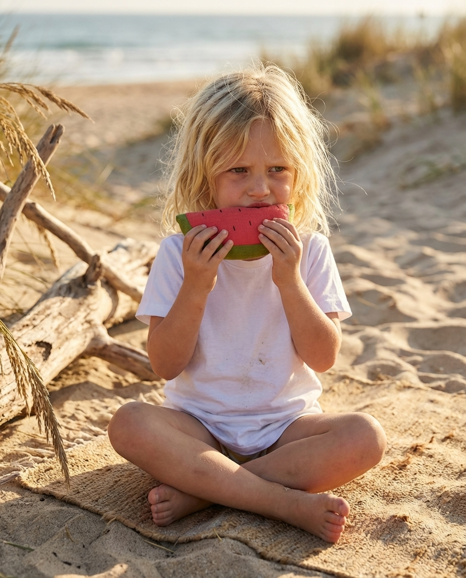 Linen Toy WATERMELON (1 piece)
