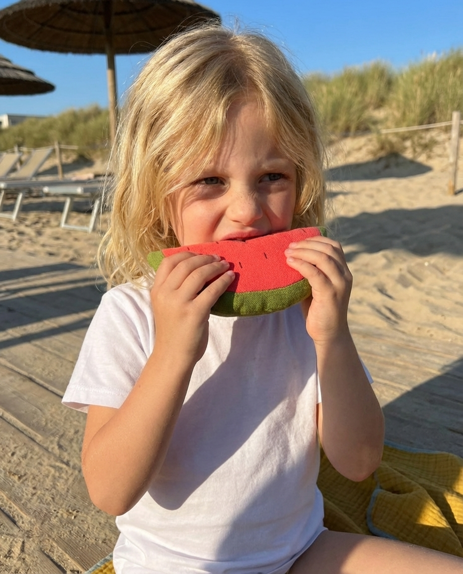 Linen Toy WATERMELON (1 piece)