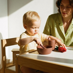 Bamboo Baby Dinnerware (available in 5 colors)