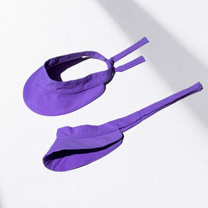Visera back bow lilac