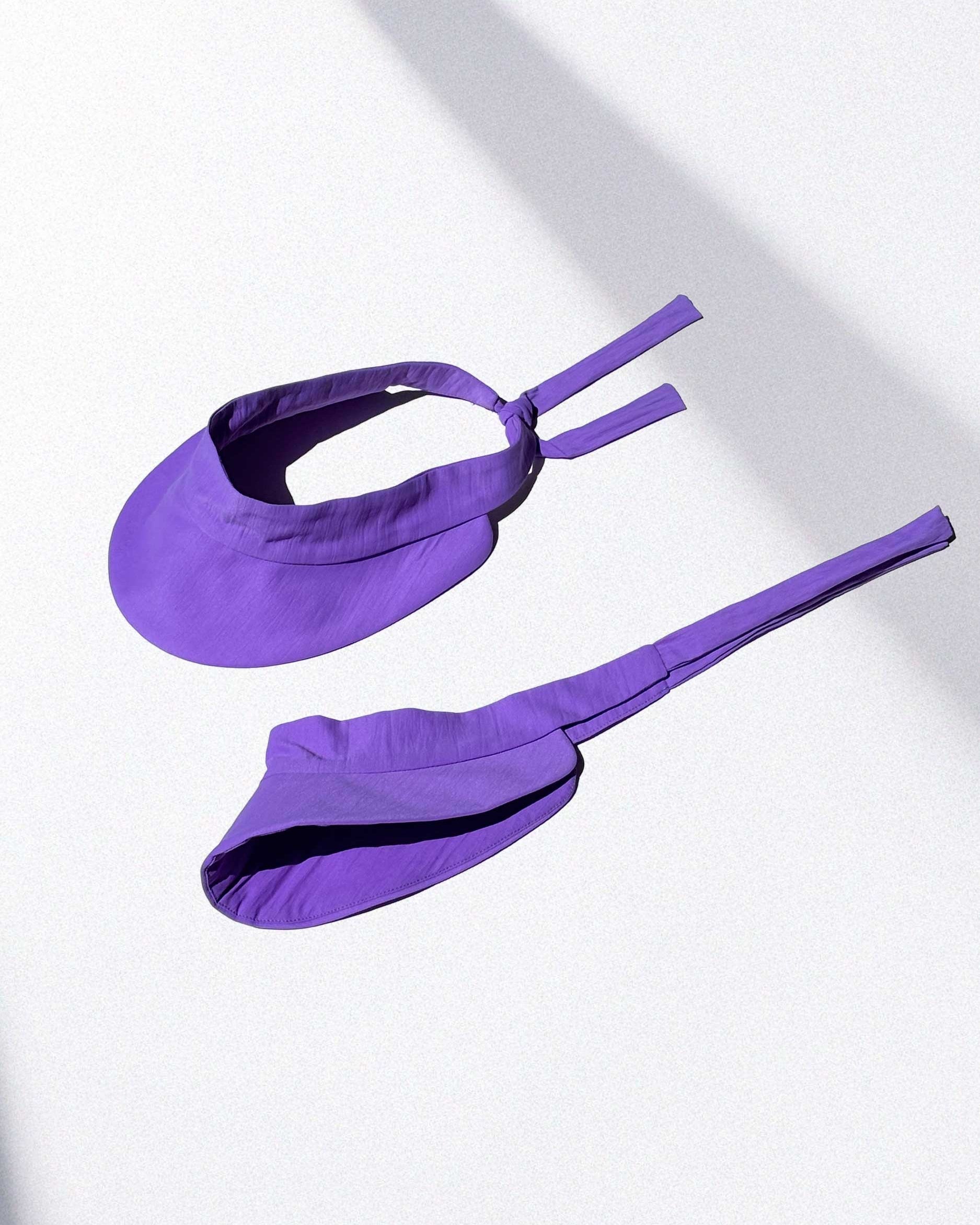 Visera back bow lilac
