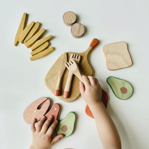 Wooden Toy BARBECUE