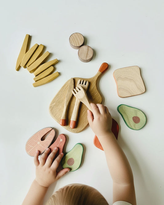 Wooden Toy BARBECUE
